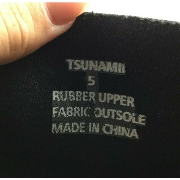 Steve Madden Tsunamii Rain Boots Black Size 5 - Picture 10 of 11